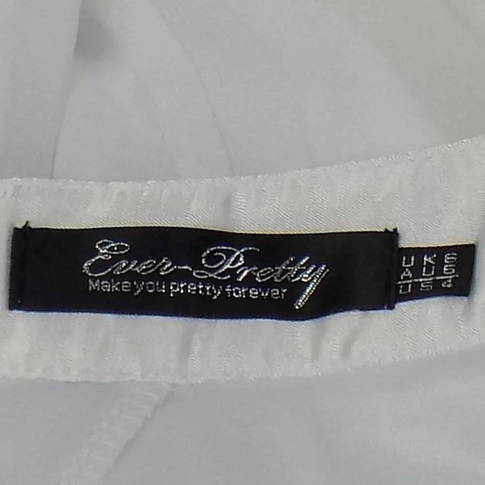 Ever Pretty Roman Style One Shoulder Dress Size 4 - Picture 6 of 9